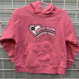 Size 3T - Pink Notre Dame Sweatshirt