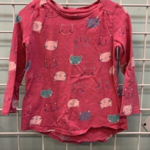 Size 3T - Pink Cat Gap Shirt