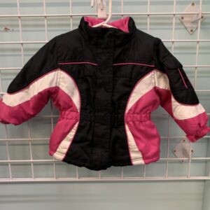 Size 24 Month - Black/Pink/White Jacket (No Hood)
