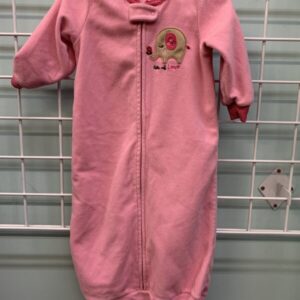 Size 06/12 Month - Pink Elephant Sleep Sack