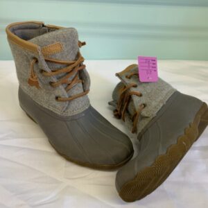 Boots - Size 03 Youth, Grey Sperry Winter