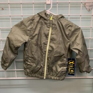 Size 4 - Green Dinosaur Jacket (New)