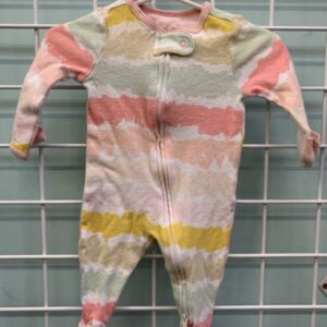 Size 00/03 Month - Pink Stripped Sleeper