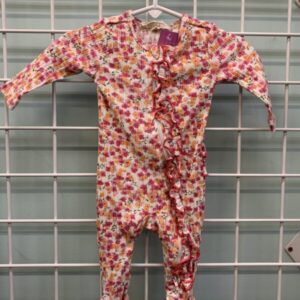 Size 00/03 Month - Pink/Orange Floral Sleeper