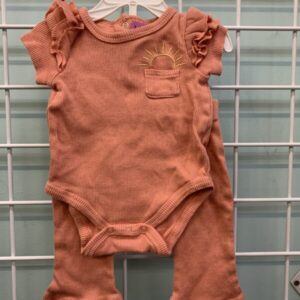 Size 03/06 Month - Orange Sunshine Set