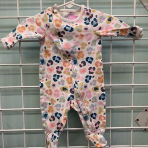 Size 03 Month - White Spotted Sleeper