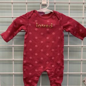 Size 03 Month - Pink Loved Romper