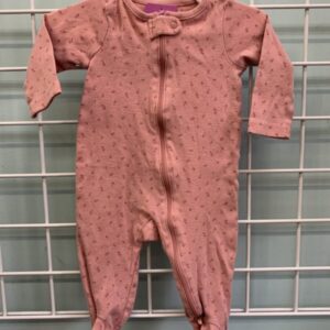 Size 06 Month - Pink Floral Sleeper