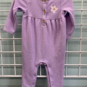 Size 06/09 Month - Purple Romper