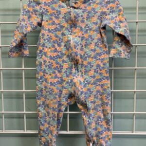 Size 09 Month - Blue Floral Sleeper