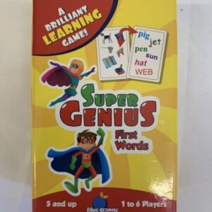Game:  Super Genius, First Words
