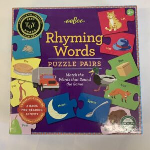 Puzzle: Eboo - Rhyming Words Puzzle Pairs