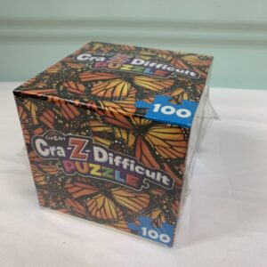Puzzle: 100 pc. Cra-Z-Difficult - Monarch Butterflies (New)
