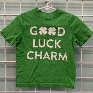 Size 3T - Green Good Luck Charm Shirt