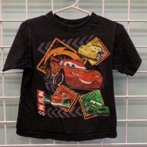 Size 3T - Black Cars Shirt