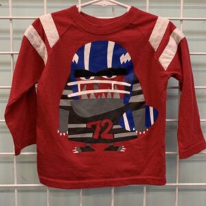 Size 3T - Red Football Shirt