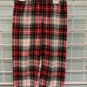 Size 3T - Red Plaid Fleece PJ Pant