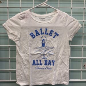Size 8 - White Ballet All Day Shirt