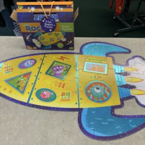 Puzzle: 39 Piece Peaceable Kingdom - Shiny Rocket Floor