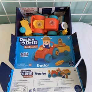 Toy: Design & Drill Bolt Buddies - Tractor