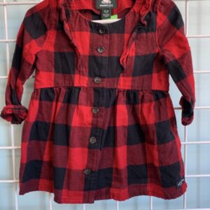 Size 06/12 Month - Red/Black Dress