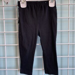 Size 18 Month - Black Ruffle Butt Legging