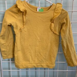 Size 7 - Yellow Ruffle Shirt