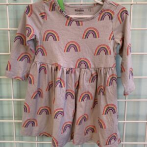 Size 18/24 Month - Grey Rainbow Gymboree Dress