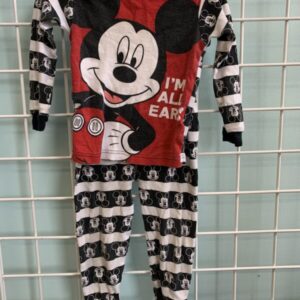 Size 3T - White/Red Mickey Mouse PJ Set