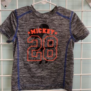 Size 3T - Grey Mickey Mouse Shirt