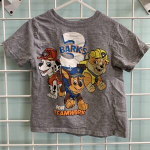 Size 3T - Grey Paw Patrol Shirt