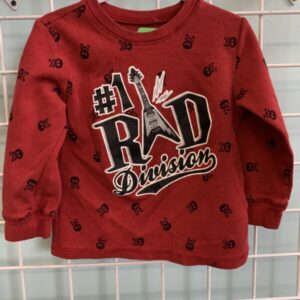 Size 3T - Red Rad Division Shirt