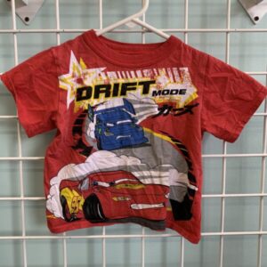 Size 4 - Red Cars Shirt