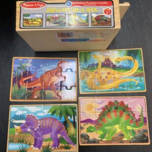 Puzzle: 48 Piece Melissa & Doug - Dinosaur Wooden
