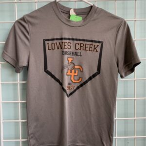 Size 8 - Grey Lowe's Creek Baseball Shirt