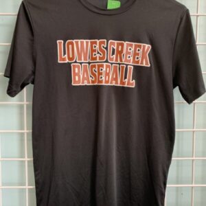 Size 14/16 - Black Lowe's Creek Baseball Shirt #23