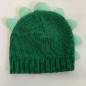 Winter Hat - Toddler/Youth 3+, Green Dinosaur