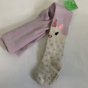 Tights: Infant, 12/24 Month, Purple Unicorn