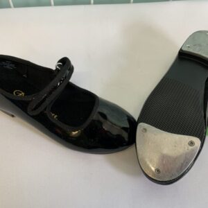 Dance Shoes - Size 01 Youth, Black Tap