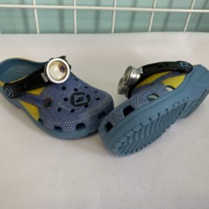 Sandal - 08 Toddler - Blue Minion Croc