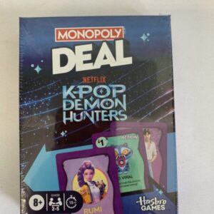 Game:  K-Pop Demon Hunters Monopoly Deal (New)