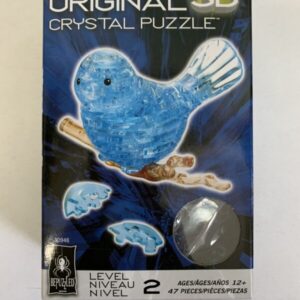 Puzzle: BePuzzled Crystal 3D Puzzle - Level 2 - Bird (New)