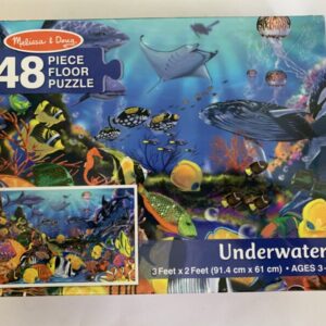 Puzzle: 48 pc Melissa & Doug Underwater Floor