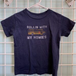 Size 4T - Blue Rollin With My Homies Shirt