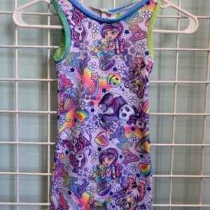 Size 4T - Purple Lisa Frank Leotard