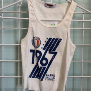Size 4/5 - White France 1967 Tank Top (New)