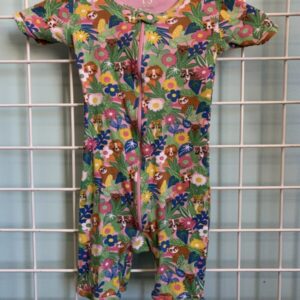 Size 5T - Green/Pink Jungle PJ