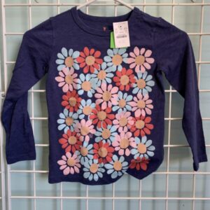 Size 5 - Blue Floral Shirt (New)