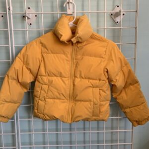 Size 6/6x - Yellow Puffy Jacket