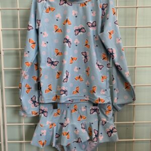 Size 7 - Blue Butterfly Swimsuit